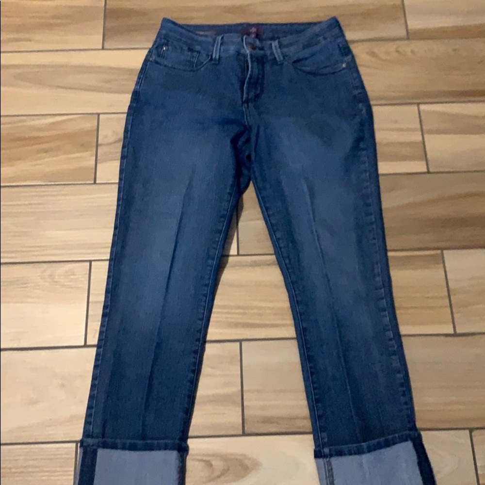 NYDJ Embellished Pockets Jeans